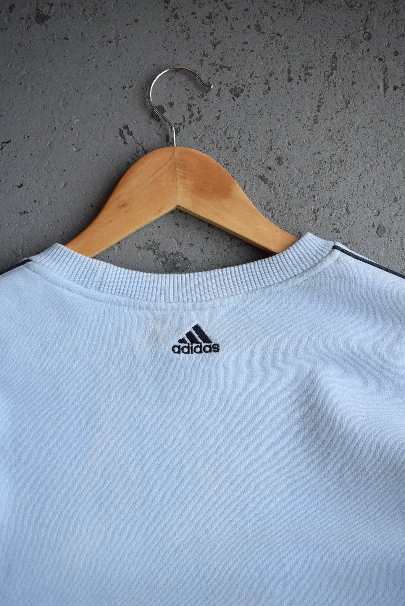 Vintage Adidas Spellout Embroidered Crewneck (L) - Retrospective Store