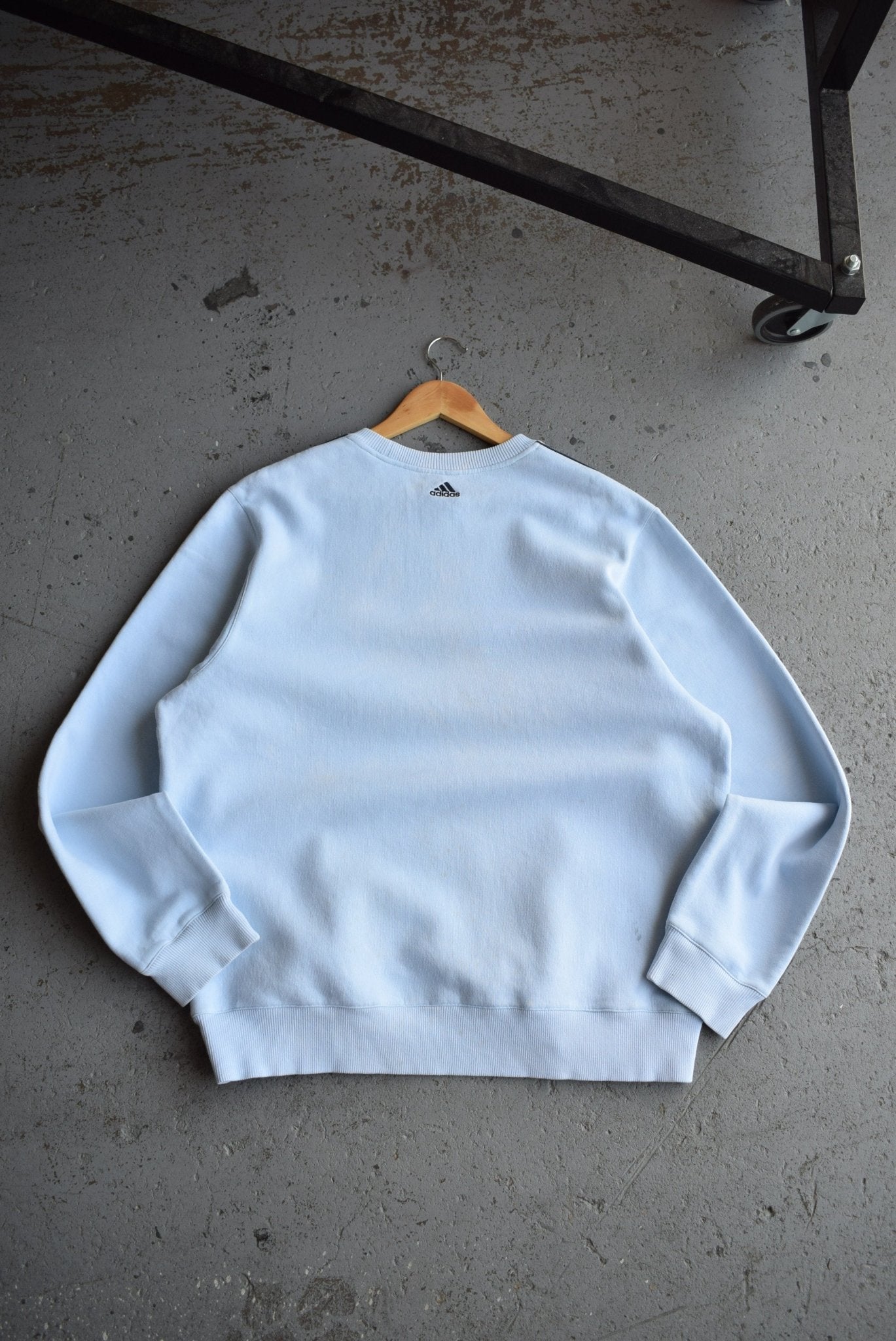 Vintage Adidas Spellout Embroidered Crewneck (L) - Retrospective Store