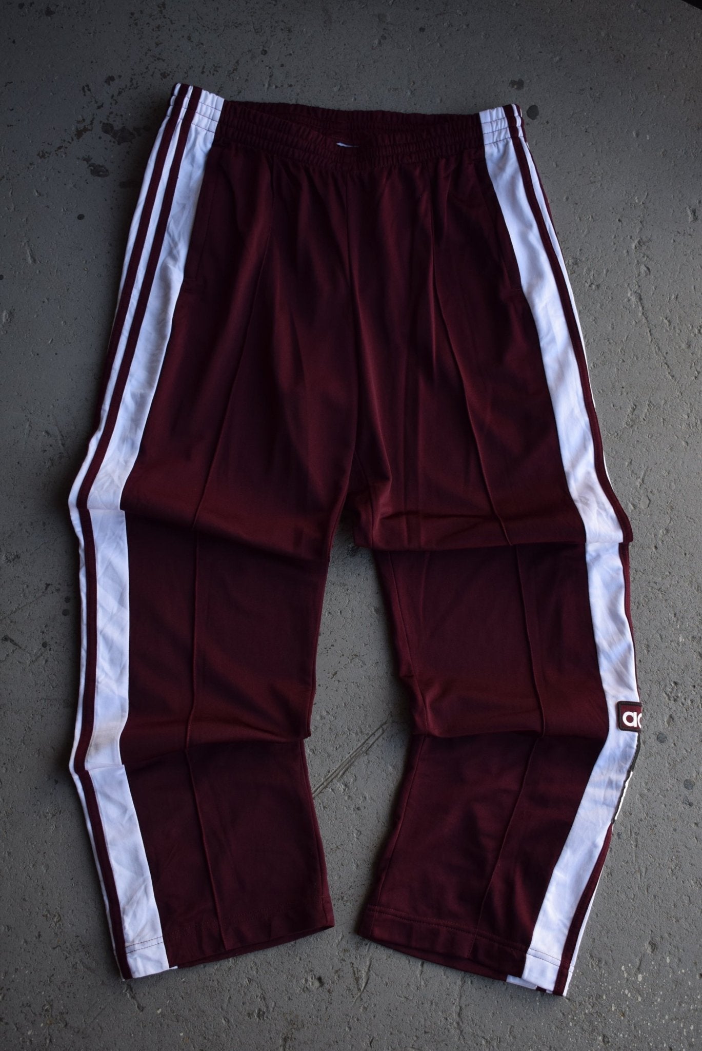 Vintage Adidas Spellout Embroidered Track Pants (L) - Retrospective Store