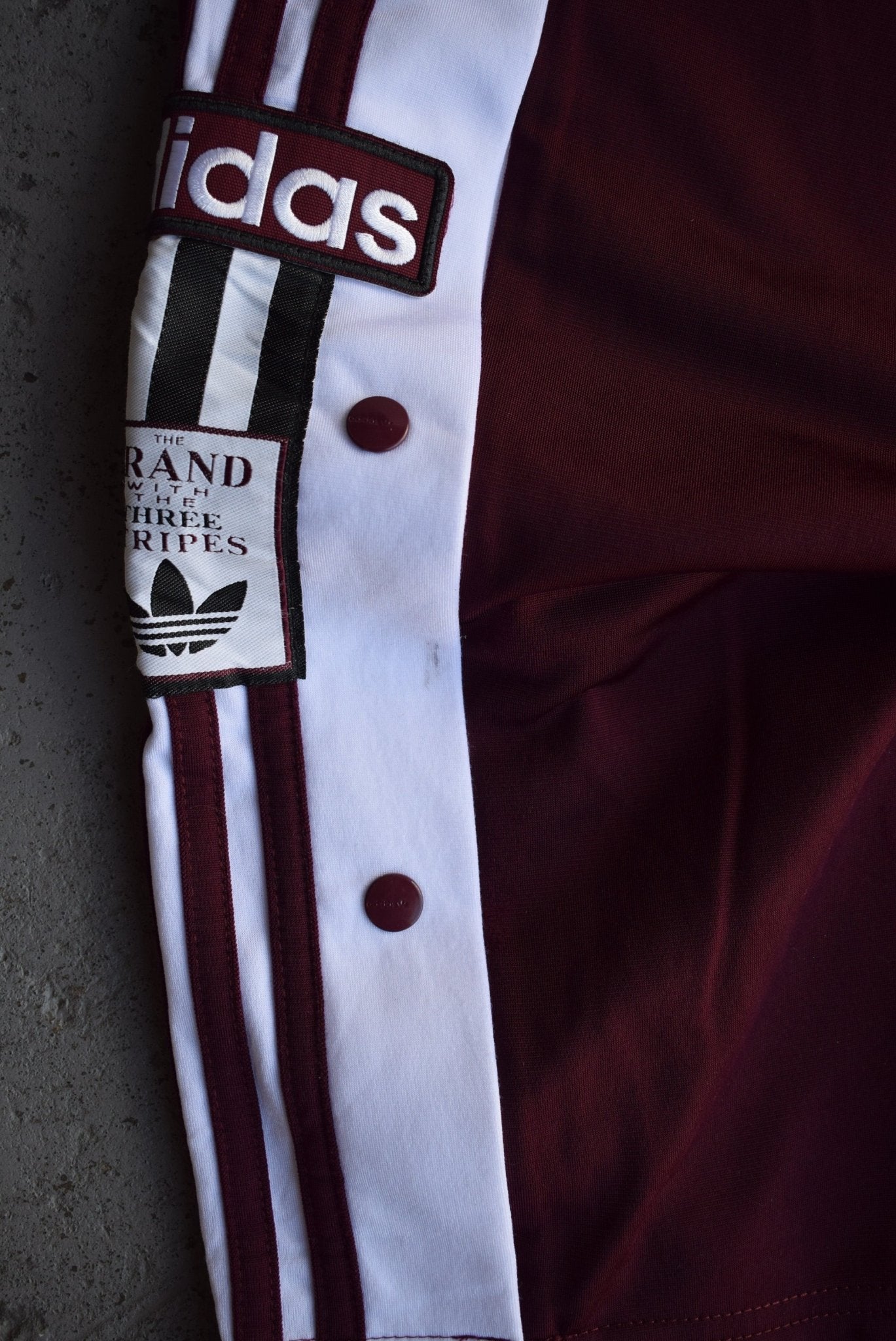 Vintage Adidas Spellout Embroidered Track Pants (L) - Retrospective Store