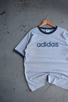 Vintage Adidas Spellout Tee (L) - Retrospective Store