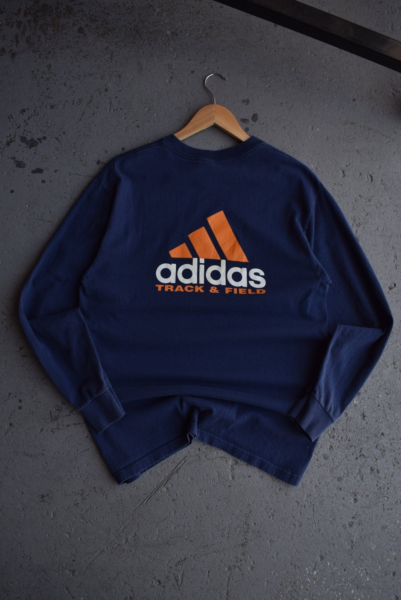 Vintage Adidas Track & Field Cherokee Challenge Long Sleeve Tee (M) - Retrospective Store