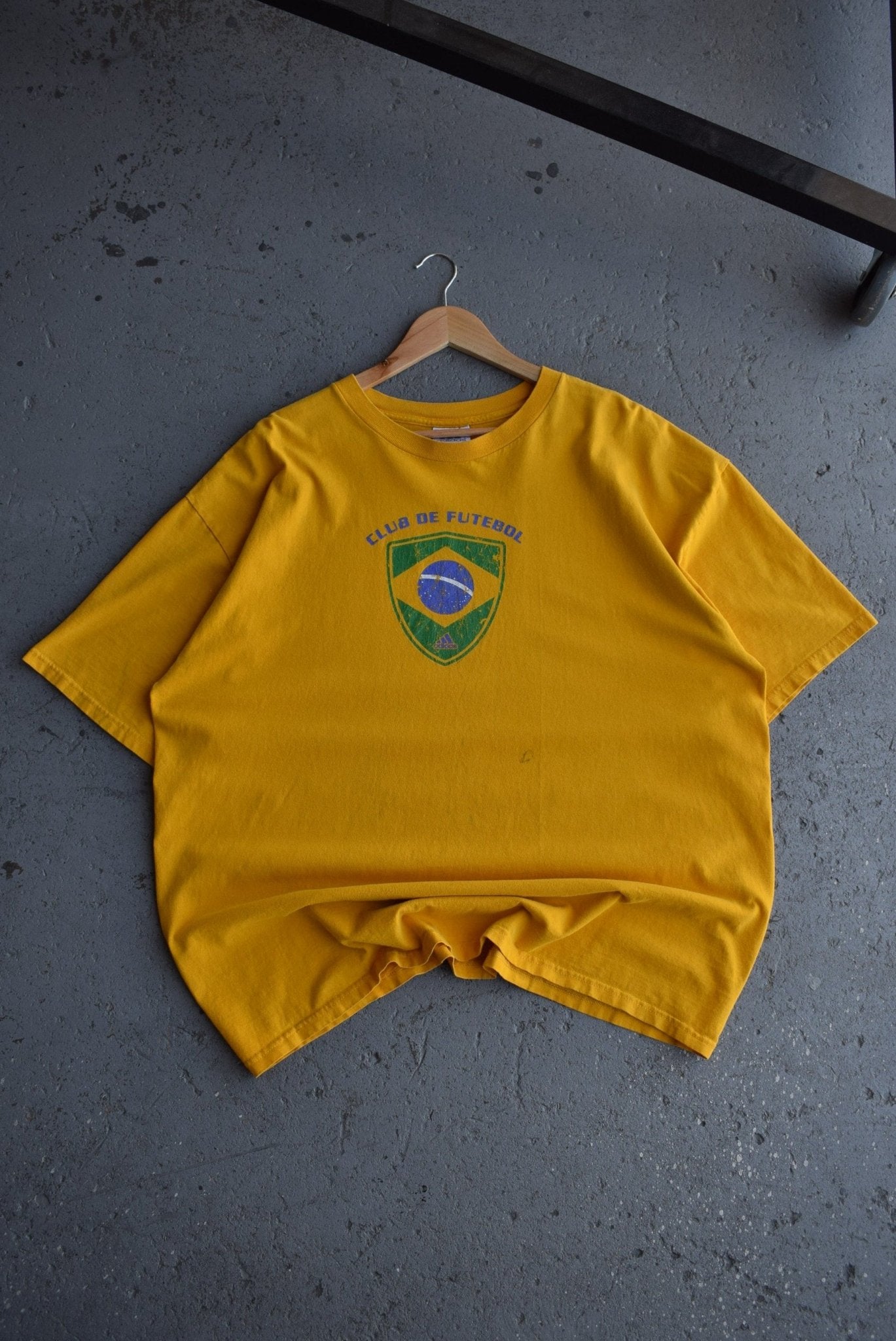 Vintage Adidas x Brazil National Football Team Tee (XXL) - Retrospective Store
