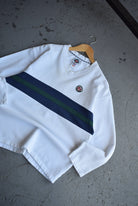 Vintage Adidas x Roland Garros French Open Embroidered Sweater (M/L) - Retrospective Store