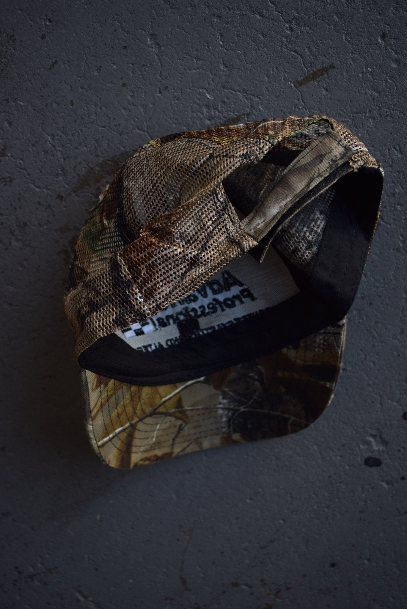 Vintage Advance Professional Real Tree Hat - Retrospective Store