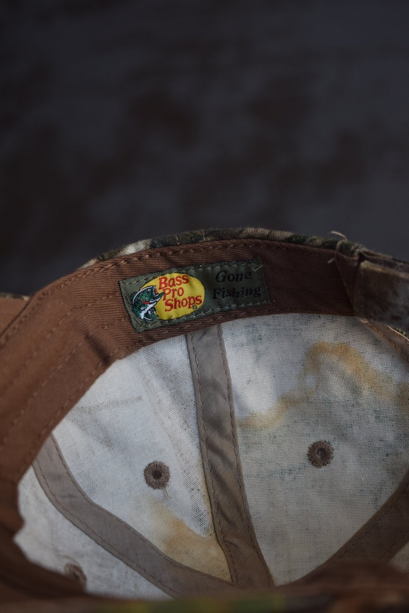 Vintage Bass Pro Shops x Real Tree Embroidered Hat (Youth) - Retrospective Store