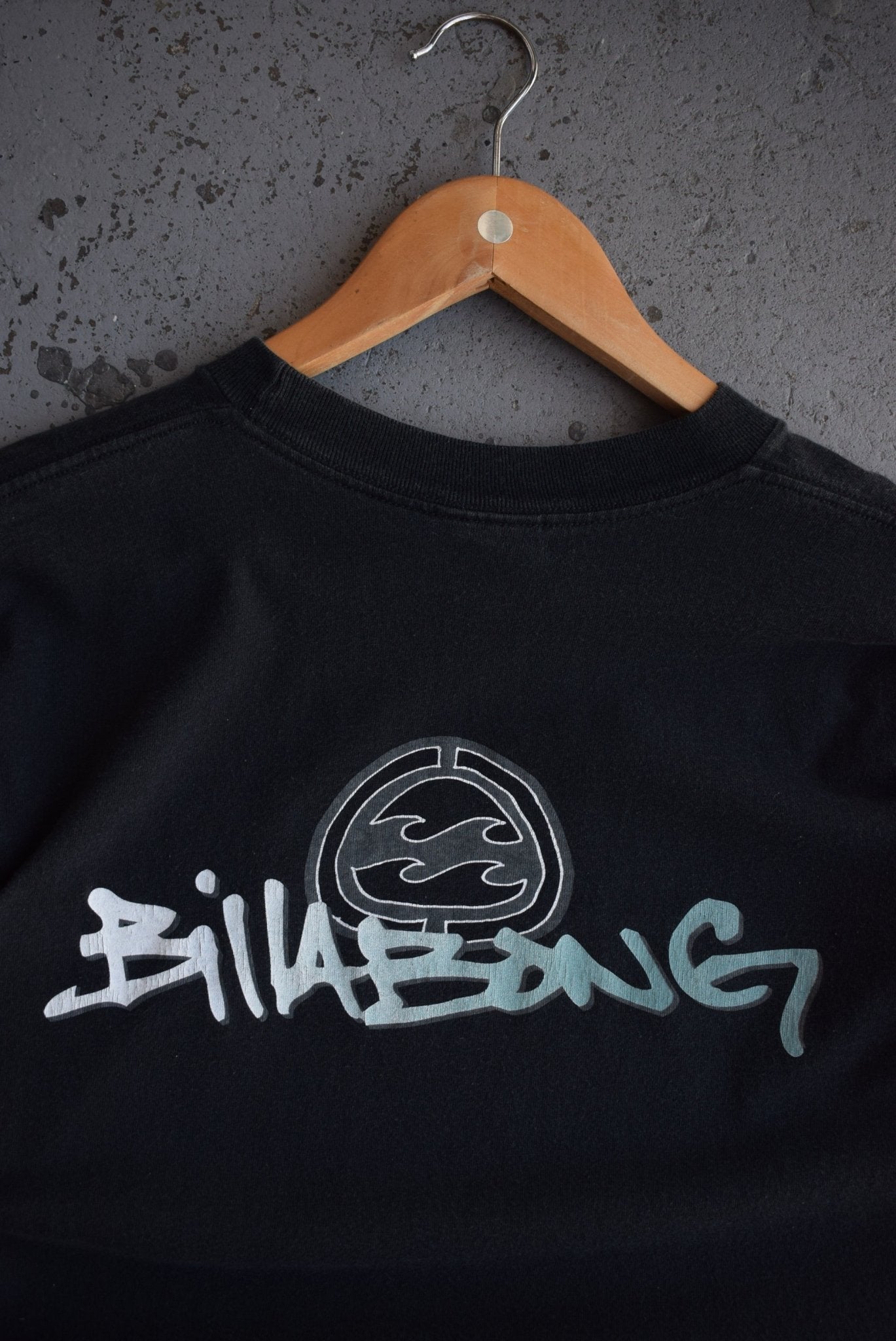 Vintage Billabong Spellout Long Sleeve Tee (M) - Retrospective Store