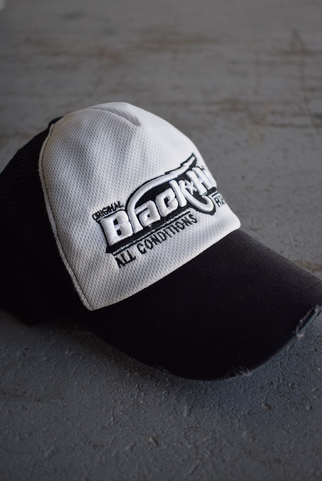 Vintage Black Hole Fishing Rods Y2K Hat - Retrospective Store