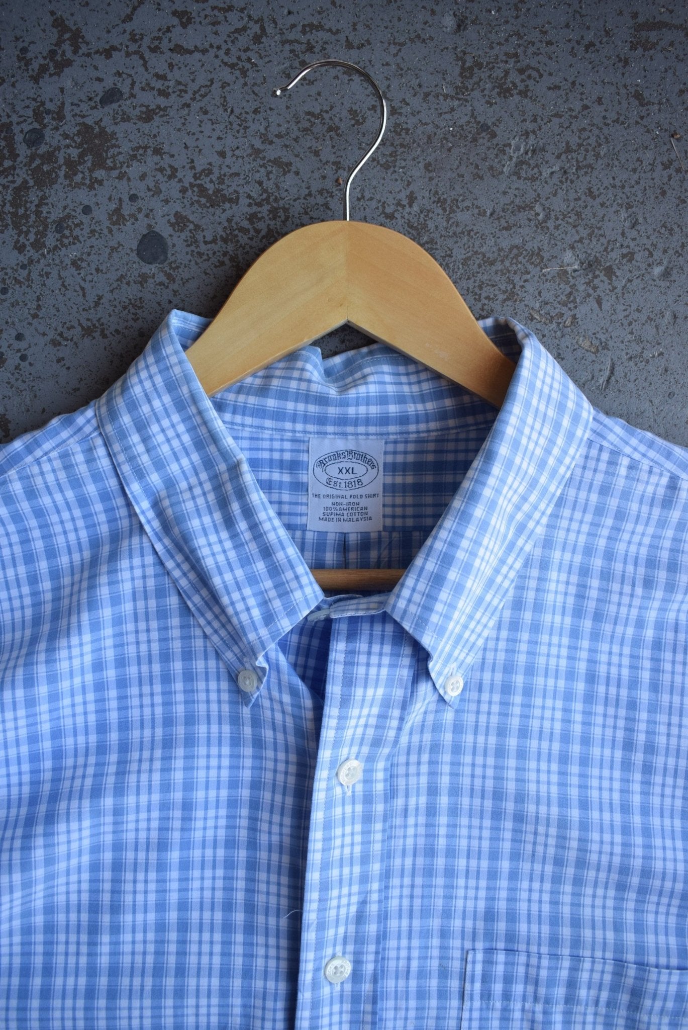 Vintage Brooks Brothers Cropped Button Up (XXL) - Retrospective Store