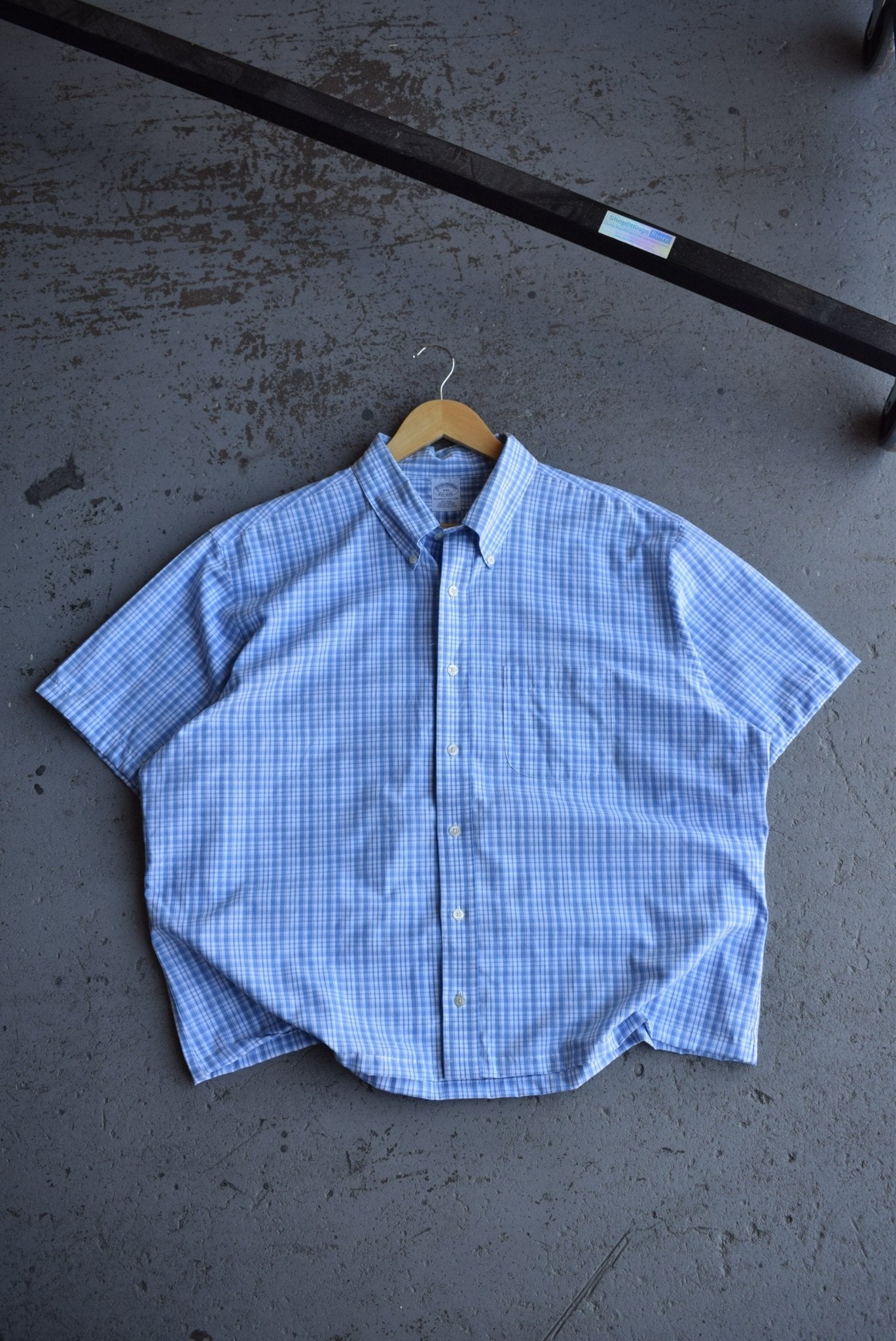 Vintage Brooks Brothers Cropped Button Up (XXL) - Retrospective Store