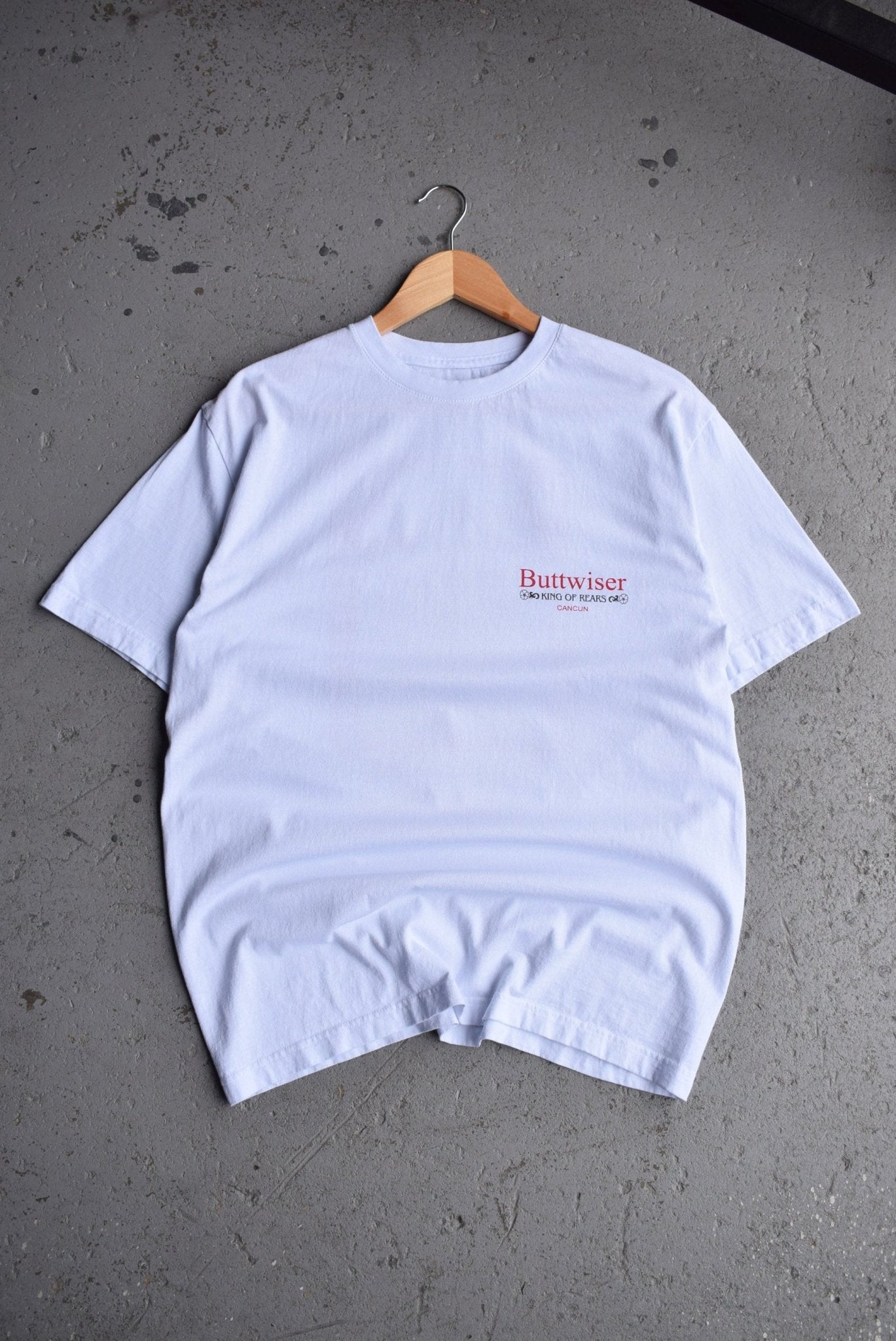 Vintage Buttwiser 'King of Rears' Tee (M) - Retrospective Store
