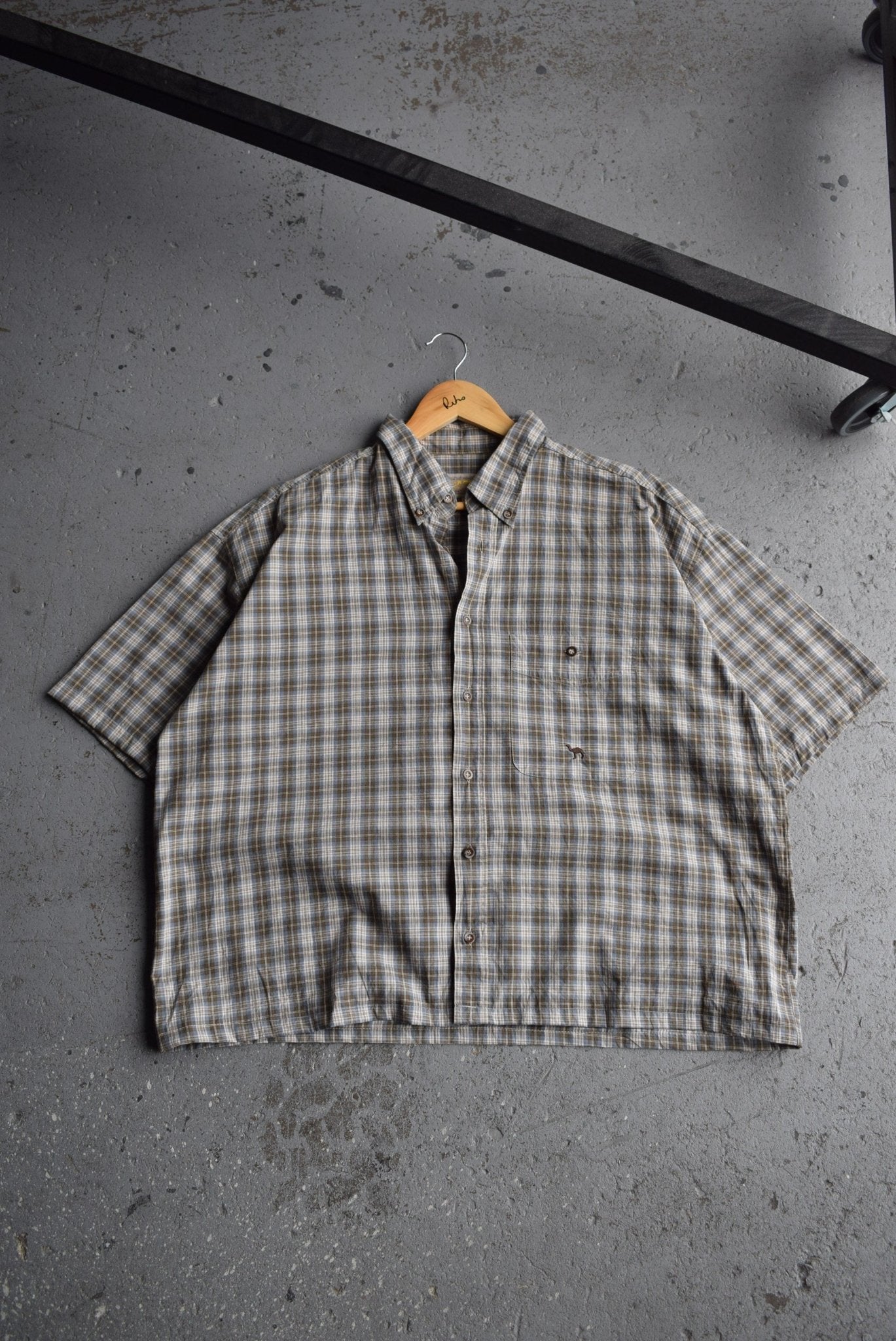 Vintage Camel Cigarettes Cropped Button Up (XXL) - Retrospective Store