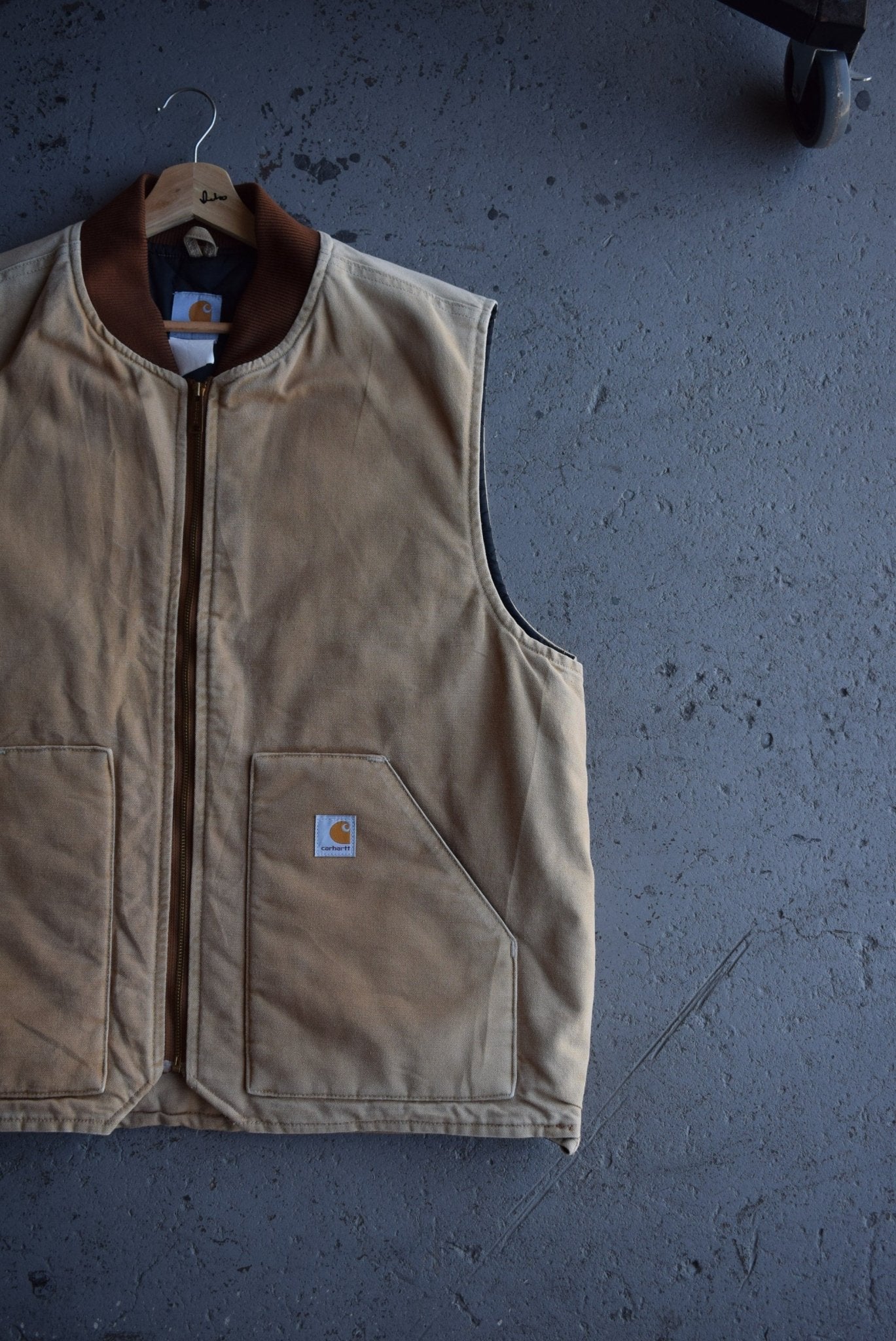 Vintage Carhartt Arctic Quilt - lined Workwear Vest (XL) - Retrospective Store