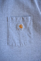 Vintage Carhartt Classic Logo Long Sleeve Tee (3XL) - Retrospective Store