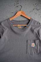 Vintage Carhartt Classic Logo Long Sleeve Tee (3XL) - Retrospective Store