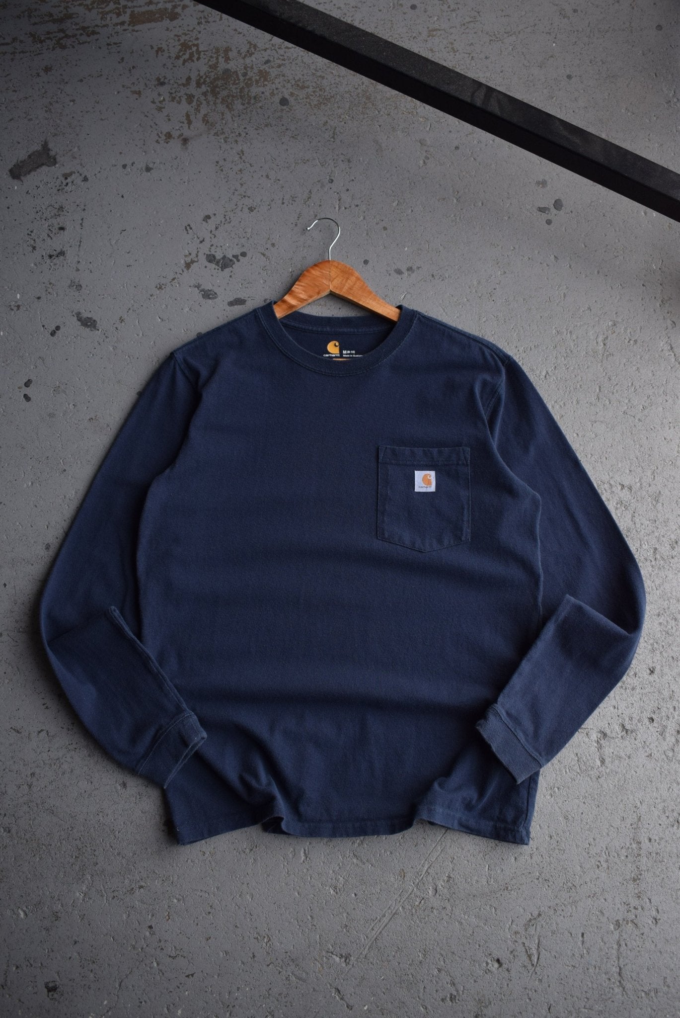 Vintage Carhartt Classic Logo Long Sleeve Tee (S/M) - Retrospective Store