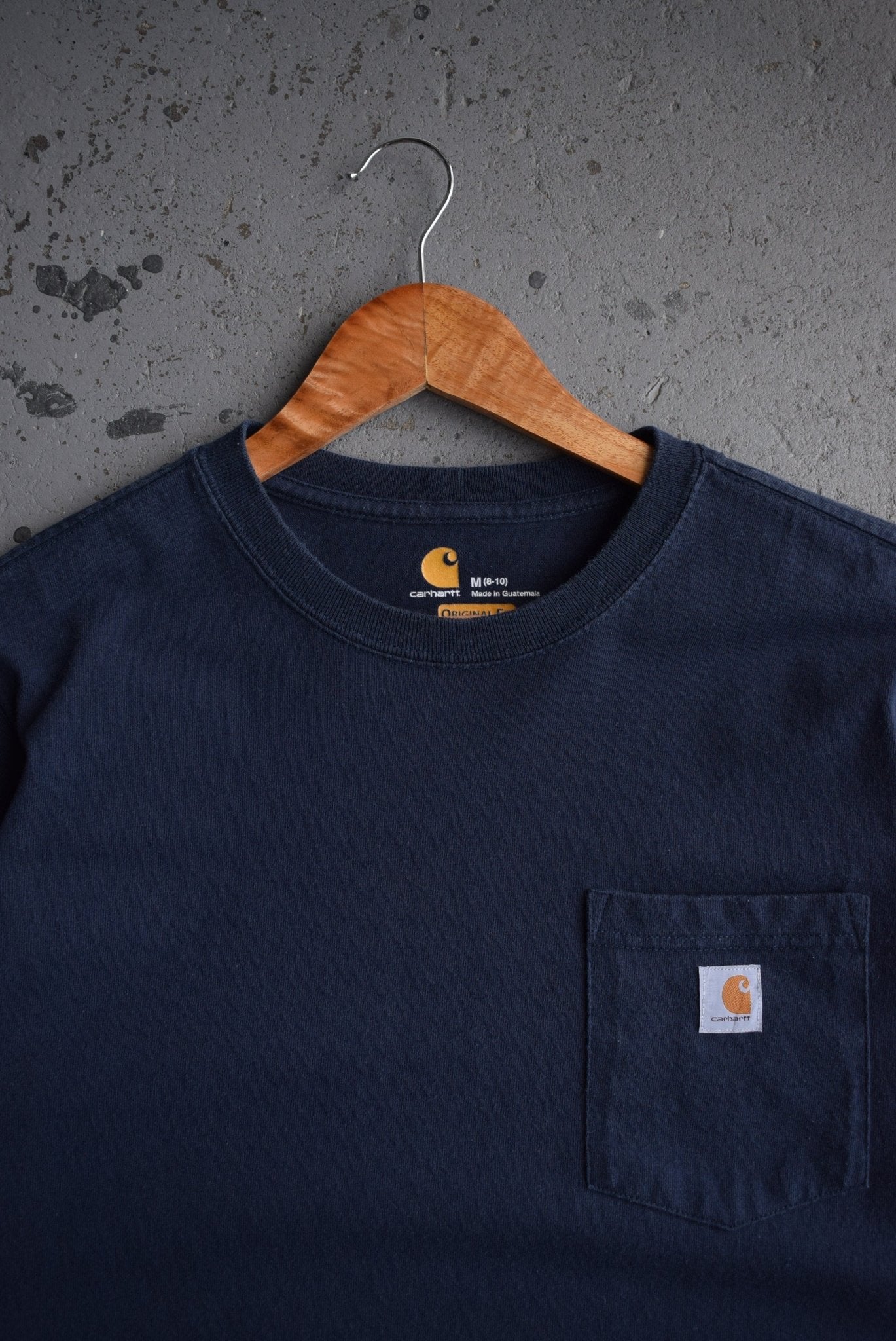 Vintage Carhartt Classic Logo Long Sleeve Tee (S/M) - Retrospective Store