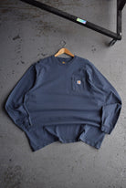 Vintage Carhartt Classic Logo Long Sleeve Tee (XXL) - Retrospective Store