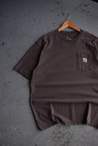 Vintage Carhartt Classic Logo Pocket Tee (L/XL) - Retrospective Store