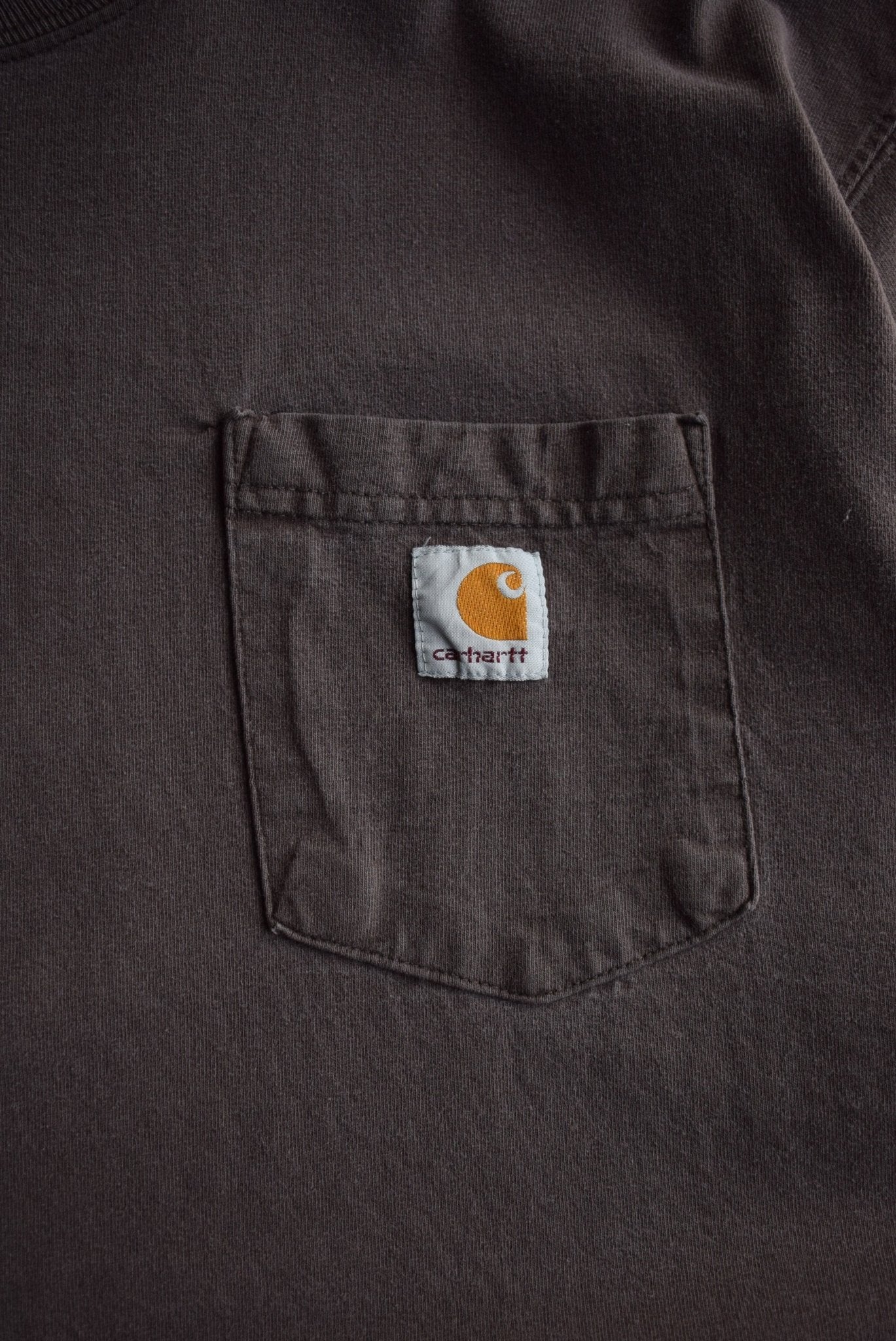 Vintage Carhartt Classic Logo Pocket Tee (L/XL) - Retrospective Store