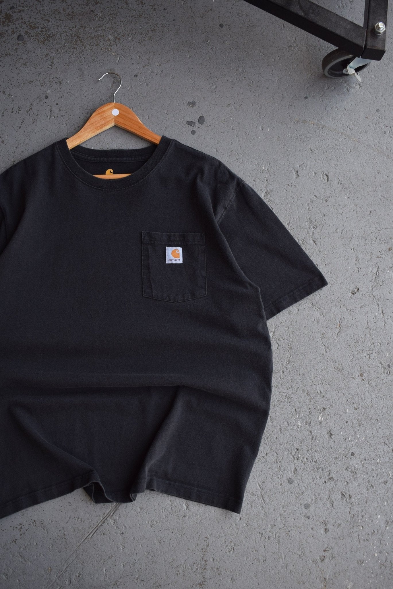 Vintage Carhartt Classic Logo Pocket Tee (XL) - Retrospective Store