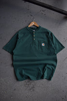Vintage Carhartt Classic Logo Pocket Tee (XL) - Retrospective Store