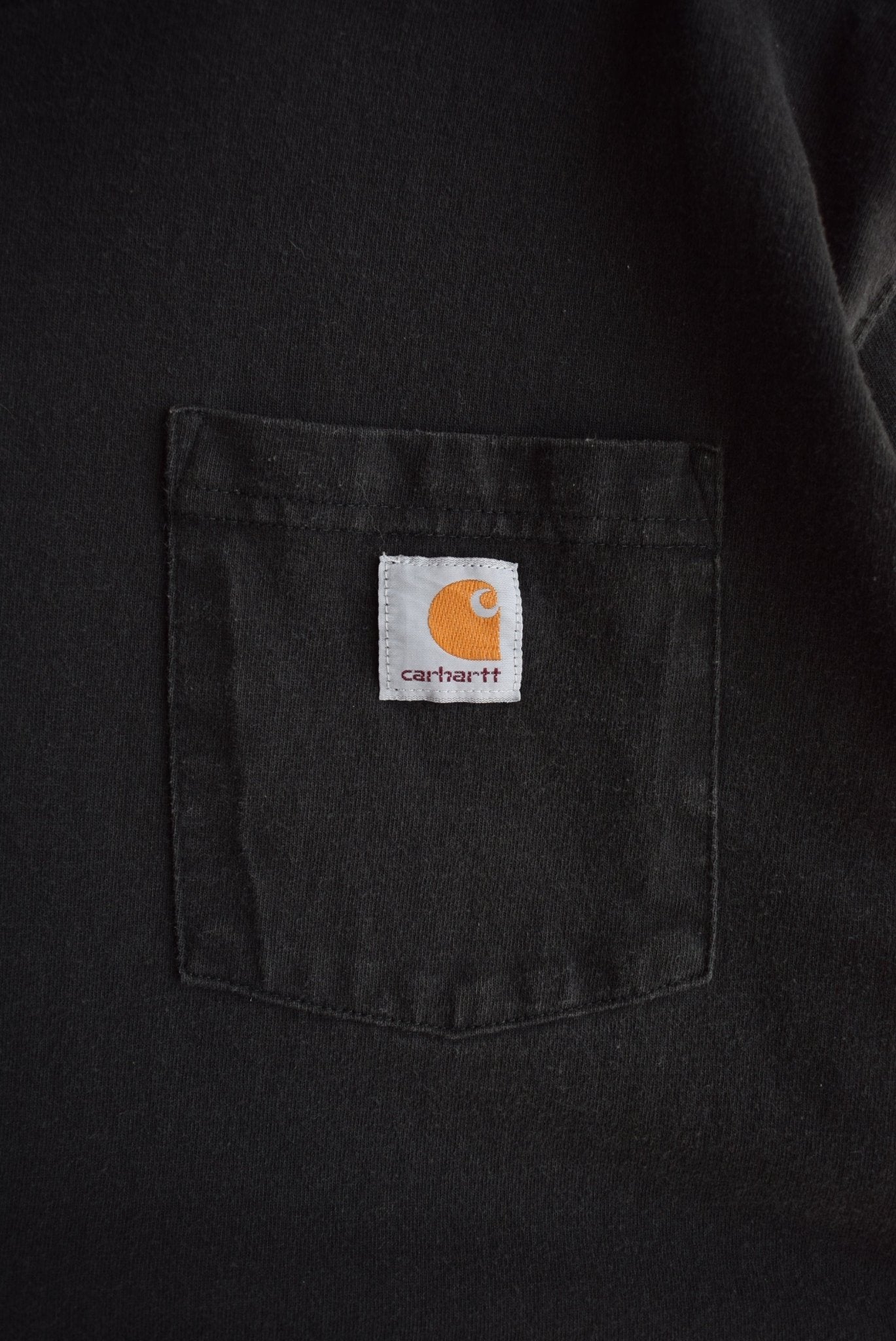 Vintage Carhartt Classic Logo Pocket Tee (XL) - Retrospective Store