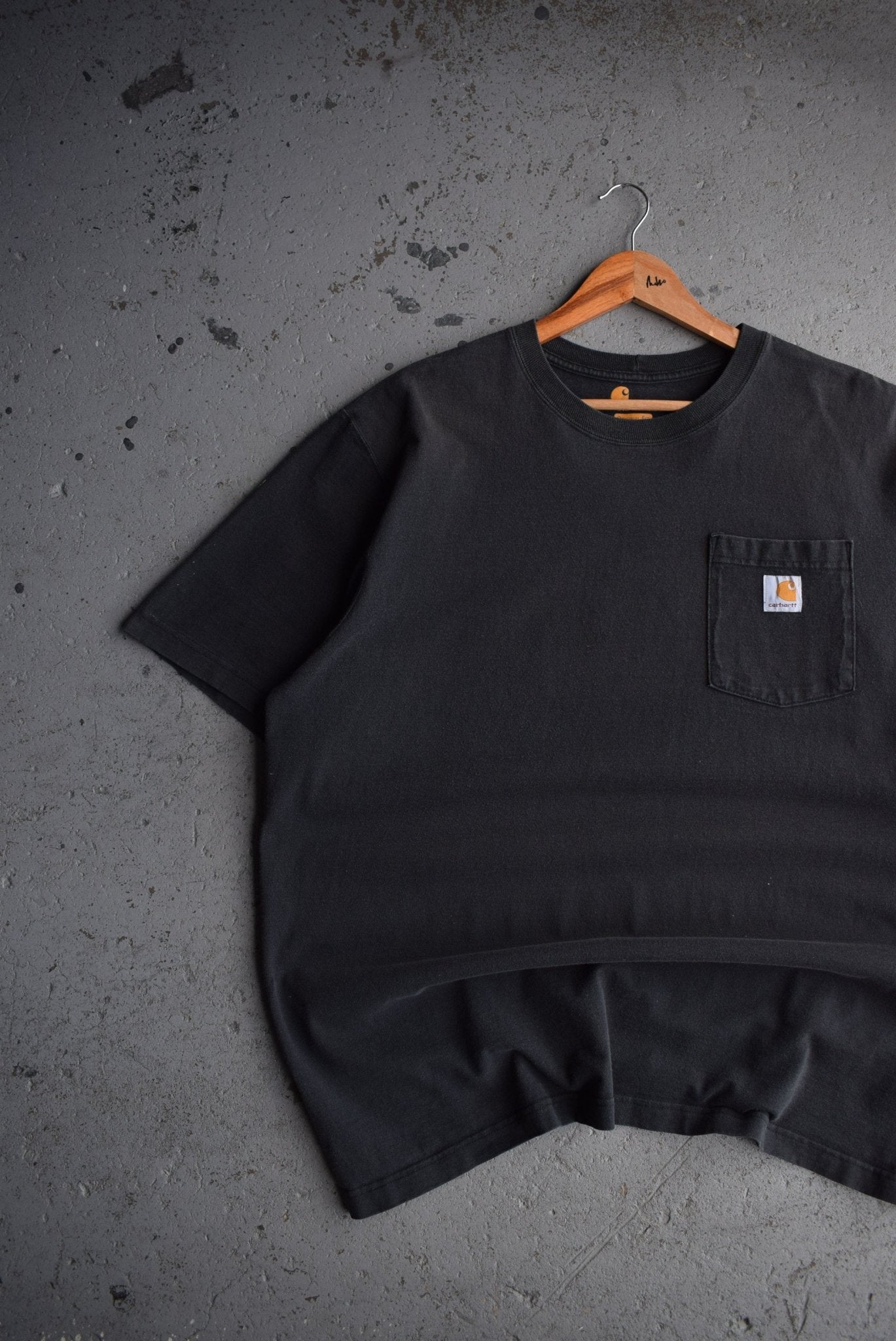 Vintage Carhartt Classic Logo Pocket Tee (XL) - Retrospective Store