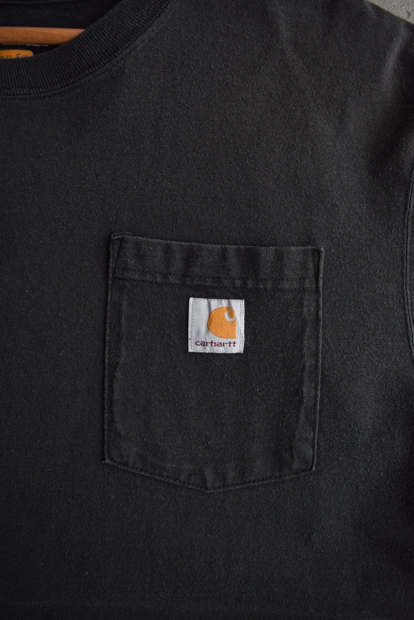 Vintage Carhartt Classic Logo Pocket Tee (XL) - Retrospective Store