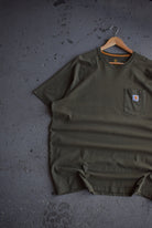 Vintage Carhartt Classic Logo Pocket Tee (XXL) - Retrospective Store