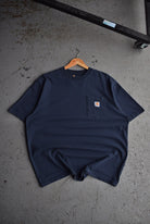 Vintage Carhartt Classic Logo Tee (XL) - Retrospective Store