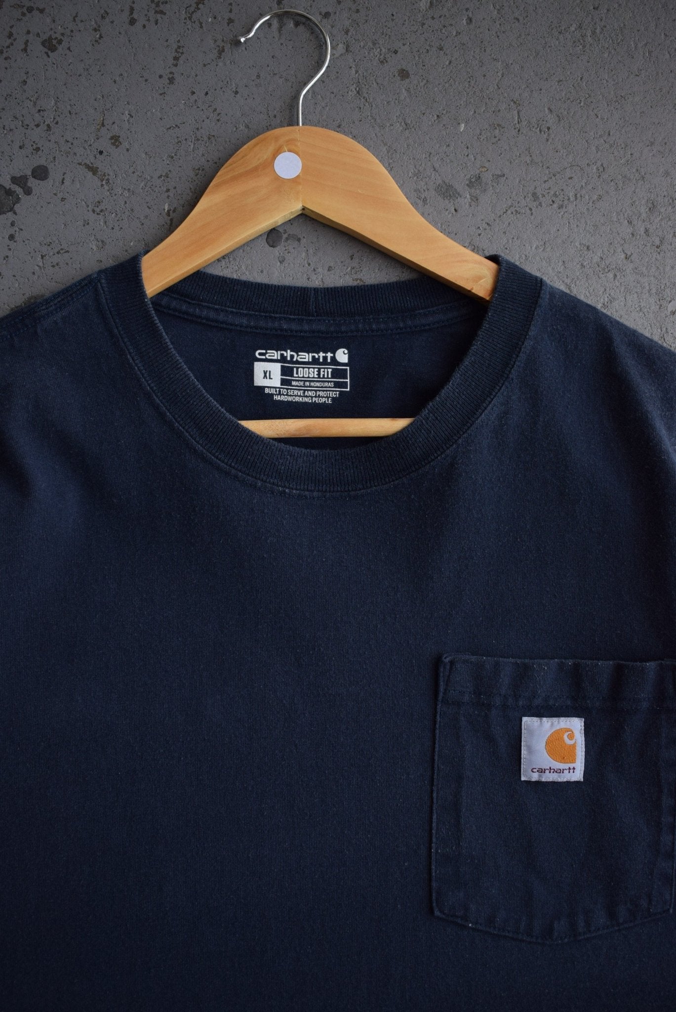 Vintage Carhartt Classic Logo Tee (XXL) - Retrospective Store