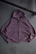 Vintage Carhartt Spellout Embroidered Full Zip Hoodie (L) - Retrospective Store