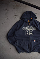 Vintage Carhartt Spellout Full - Zip Hoodie (L) - Retrospective Store