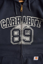 Vintage Carhartt Spellout Full - Zip Hoodie (L) - Retrospective Store