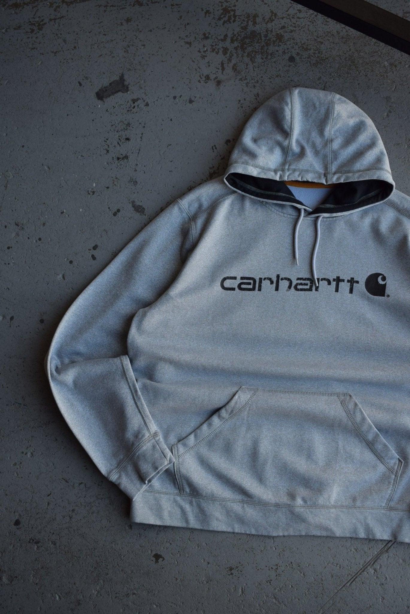 Vintage Carhartt Spellout Hoodie (L/XL) - Retrospective Store
