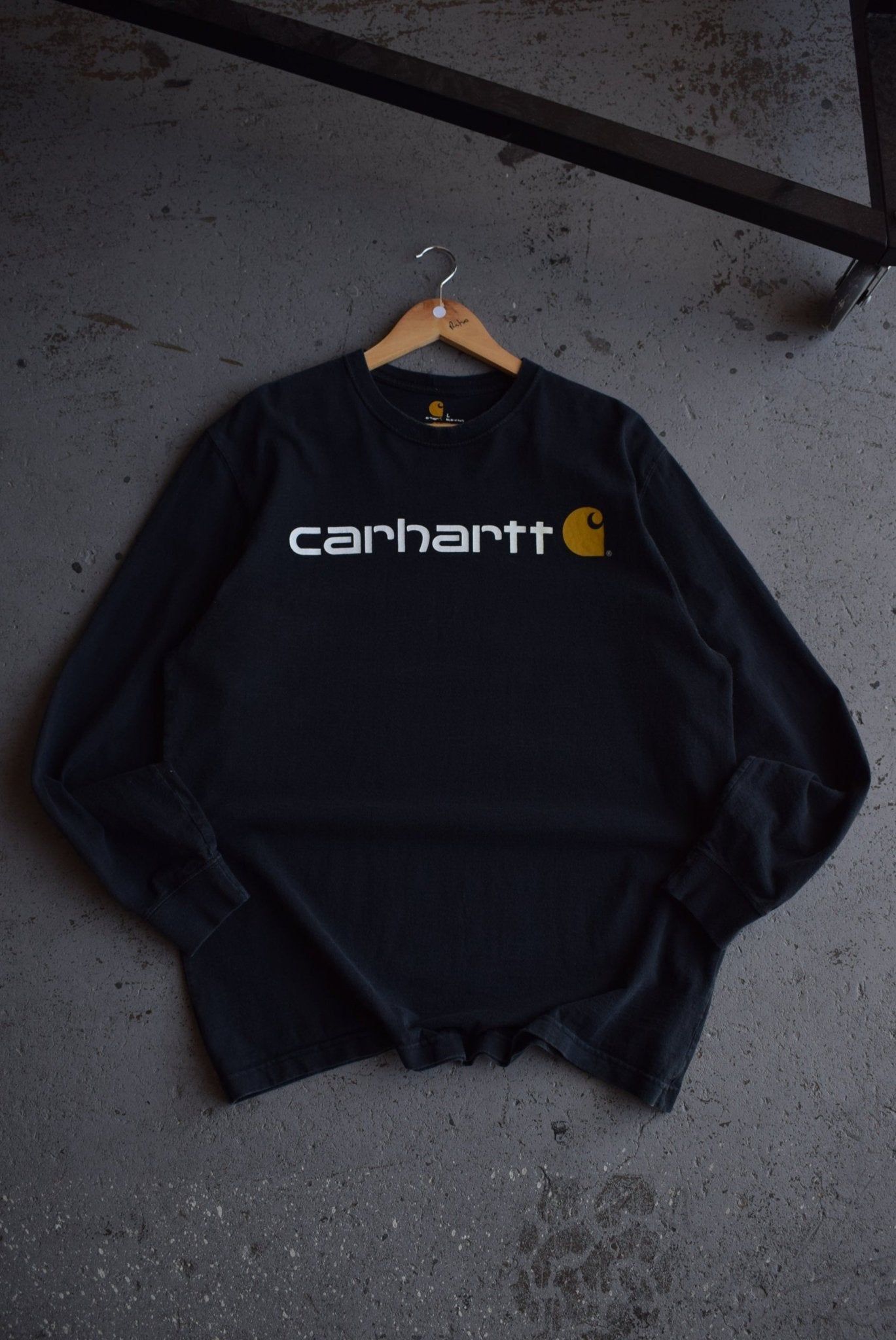 Vintage Carhartt Spellout Long Sleeve Tee (L/XL) - Retrospective Store