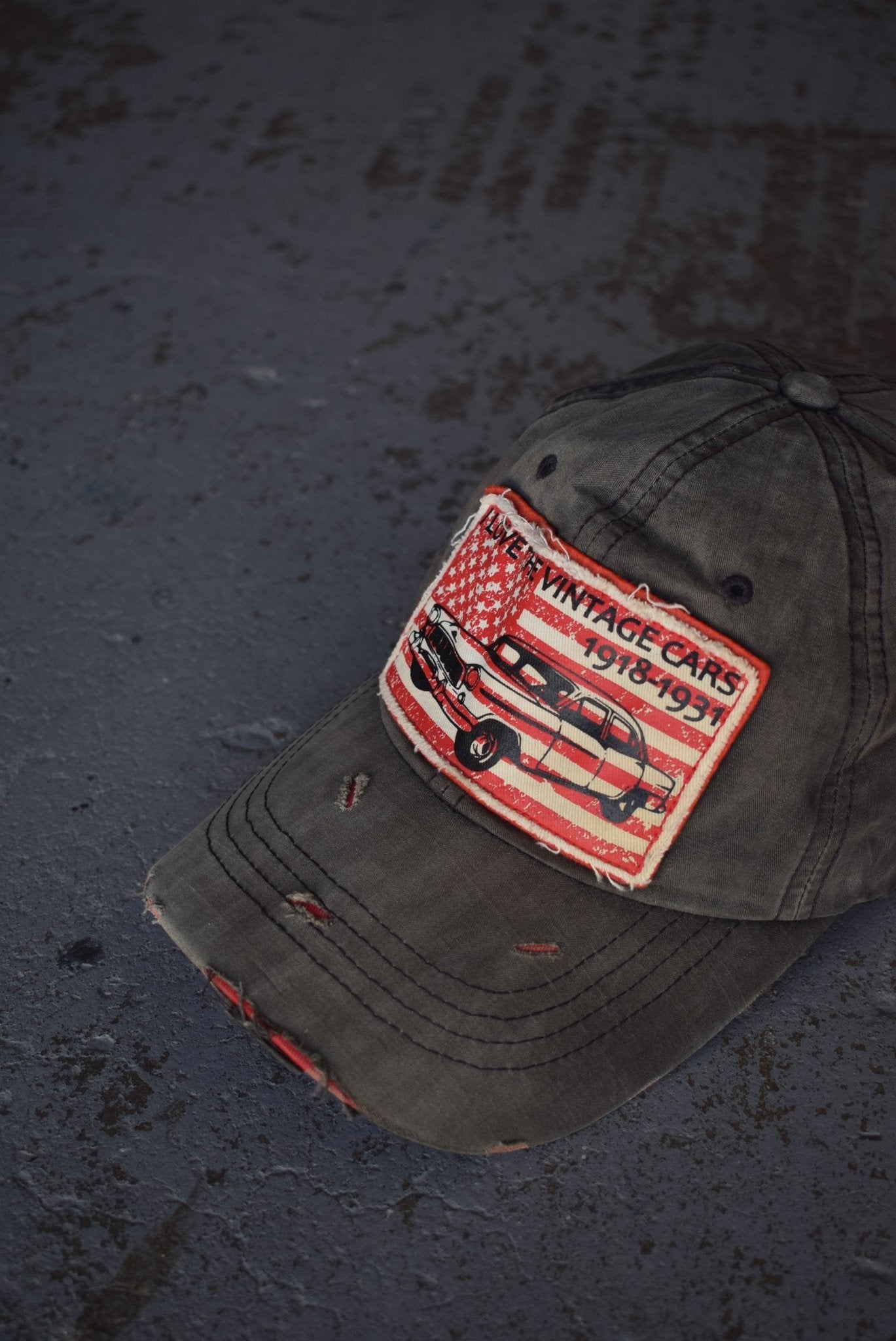 Vintage Cars Y2K Hat - Retrospective Store