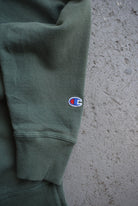 Vintage Champion Classic Logo Embroidered Crewneck (XL) - Retrospective Store