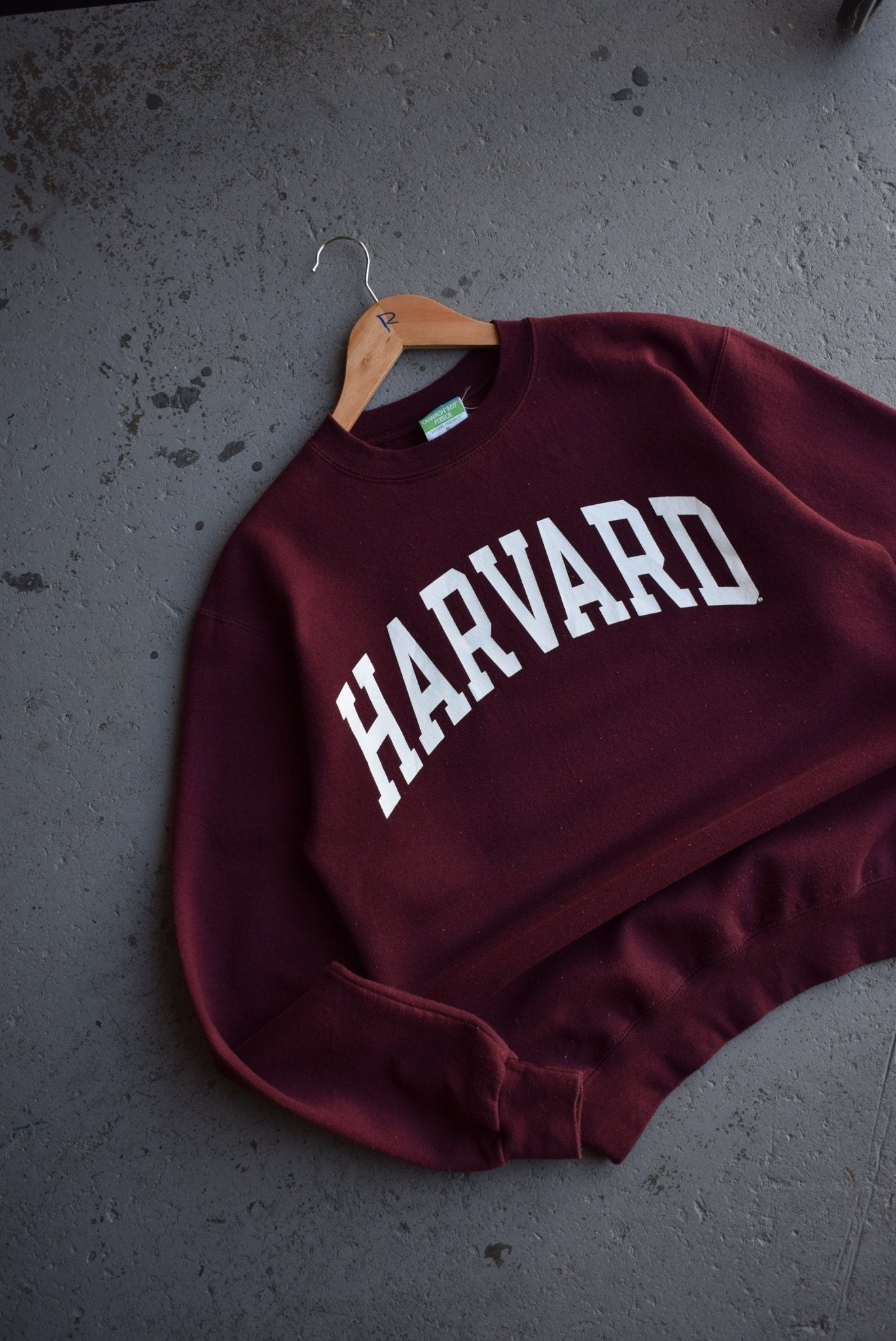 Vintage Champion x Harvard University Crewneck (S) - Retrospective Store