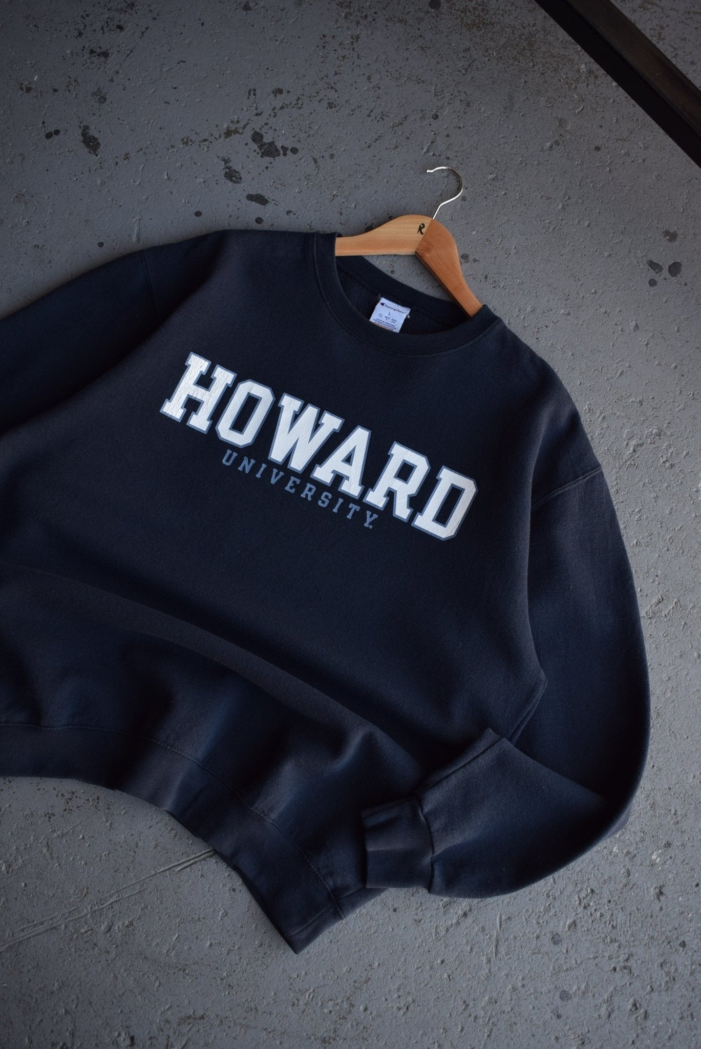 Vintage Champion x Howard University Crewneck (L) - Retrospective Store
