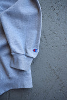 Vintage Champion x Indiana University Embroidered Crewneck (XL) - Retrospective Store