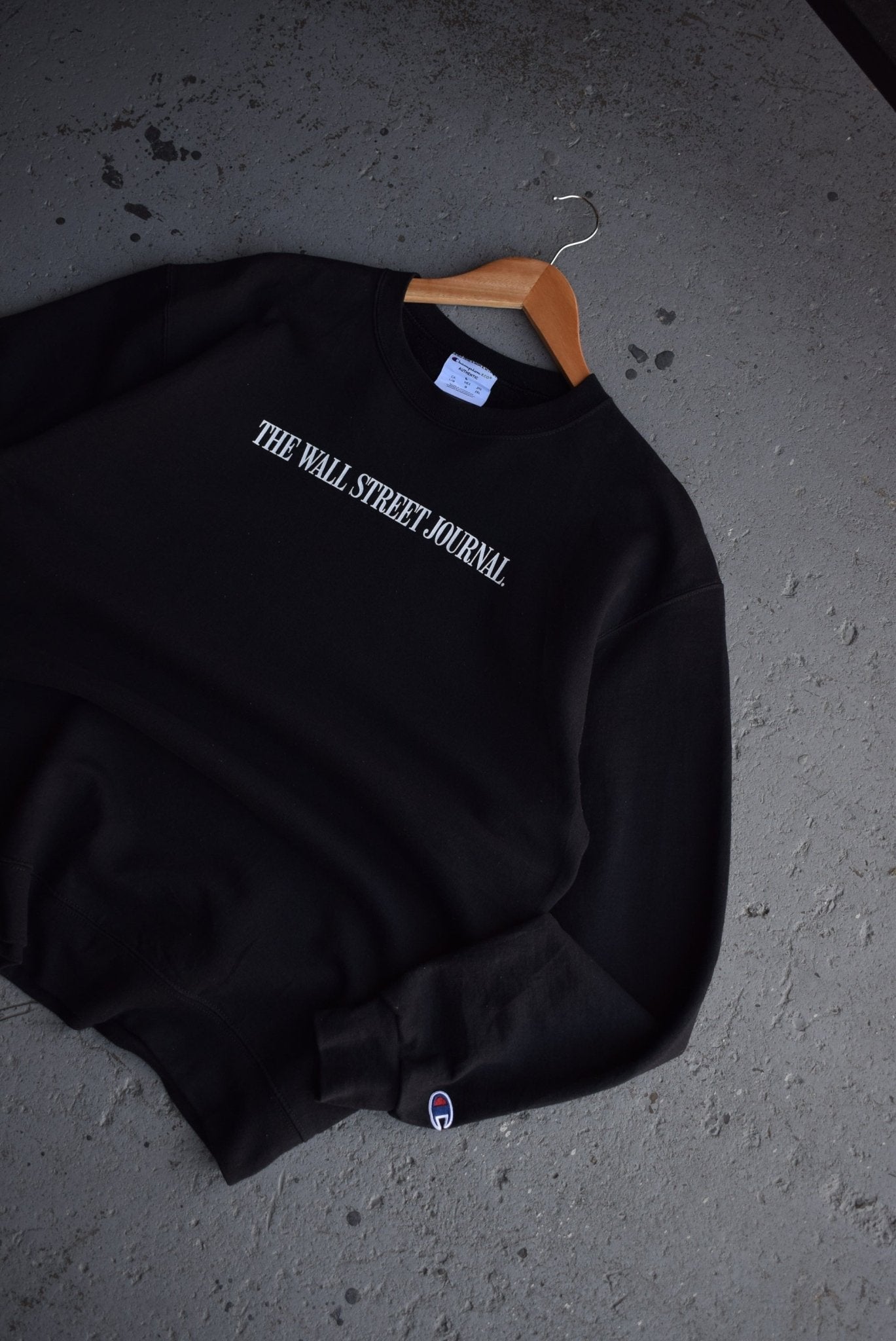 Vintage Champion x The Wall Street Journal Crewneck (L) - Retrospective Store