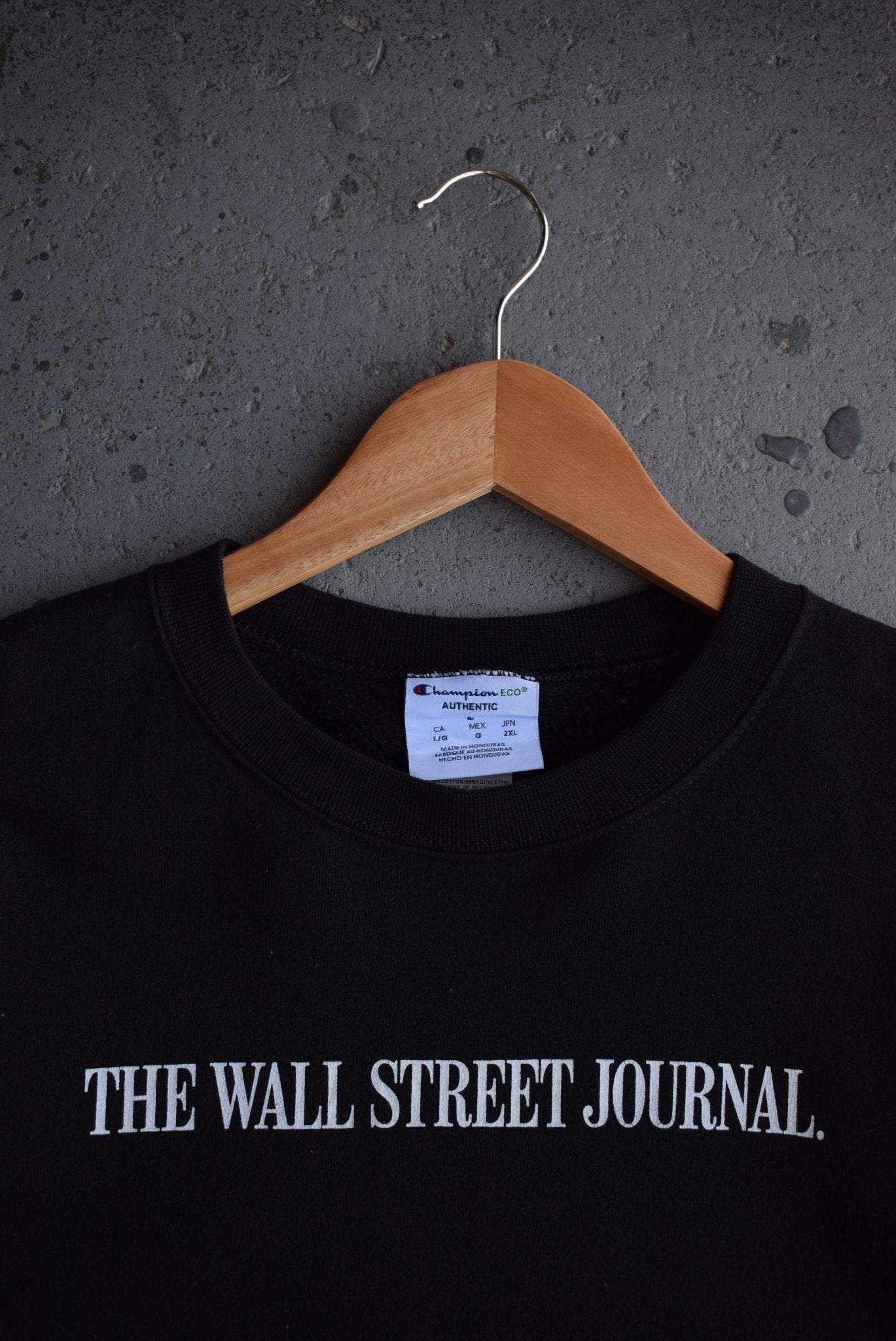 Vintage Champion x The Wall Street Journal Crewneck (L) - Retrospective Store