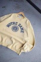 Vintage Champion x University of Notre Dame Crewneck (XL) - Retrospective Store