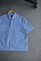 Vintage Chaps Ralph Lauren Cropped Button Up (L) - Retrospective Store