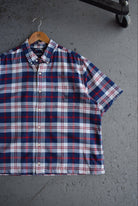 Vintage Chaps Ralph Lauren Cropped Button Up (L/XL) - Retrospective Store