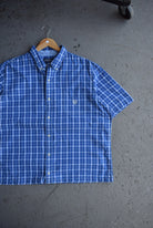 Vintage Chaps Ralph Lauren Cropped Button Up (L/XL) - Retrospective Store