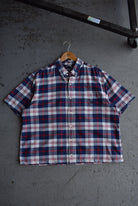 Vintage Chaps Ralph Lauren Cropped Button Up (L/XL) - Retrospective Store