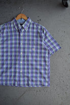 Vintage Chaps Ralph Lauren Cropped Button Up (M) - Retrospective Store